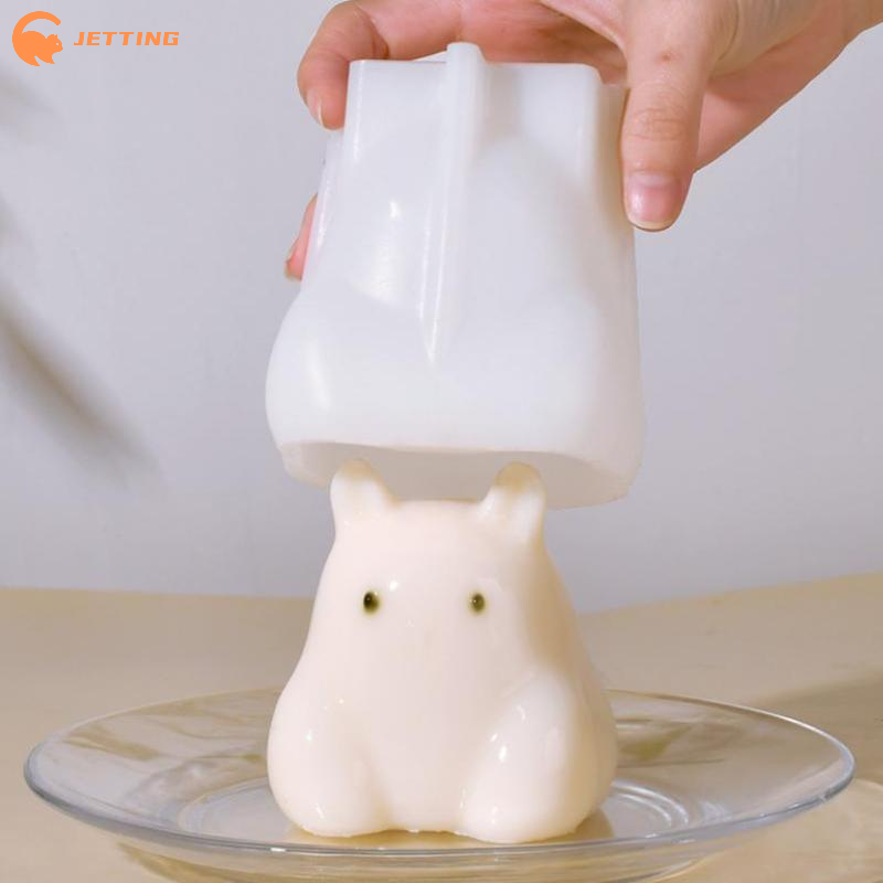 (New) 1Pcs 3D Cartoon Cat Dog  - Bunny Cake Mold ulasan dan harga