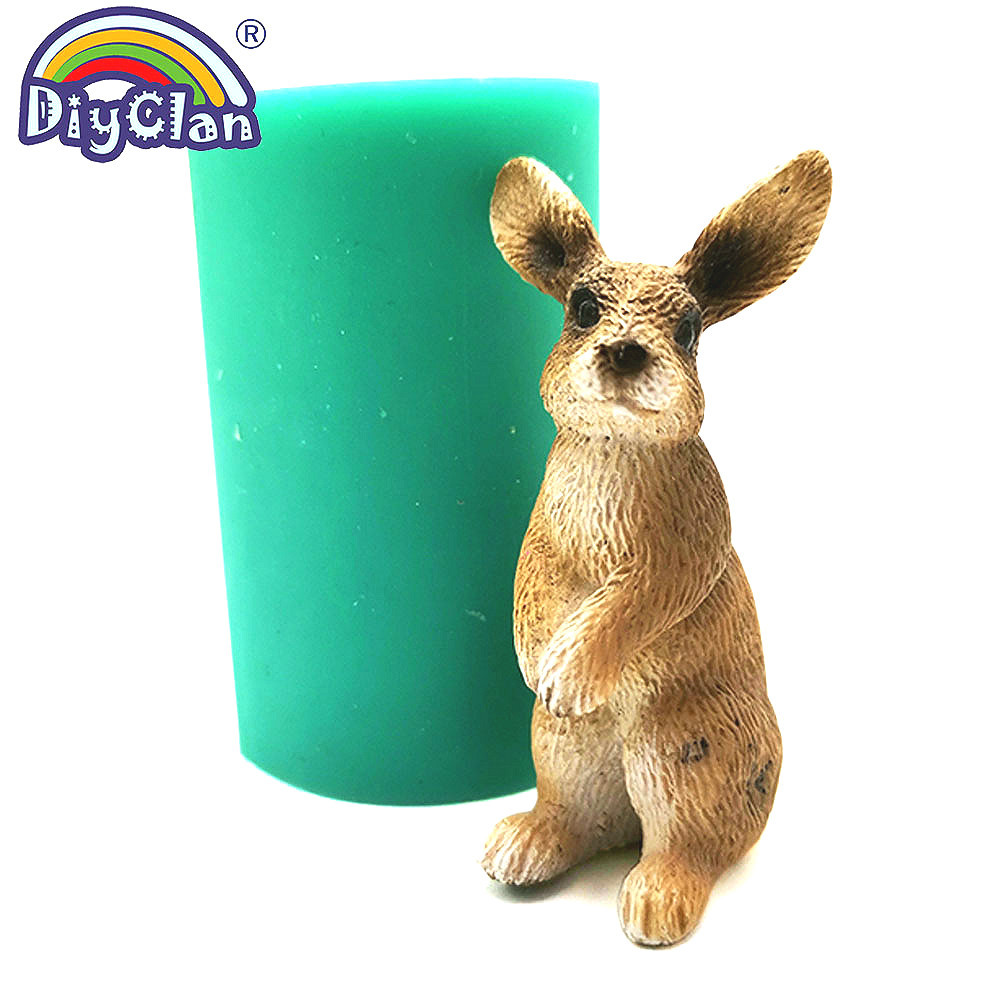 3D Simulation Rabbit Silicone  - Bunny Cake Mold ulasan dan harga