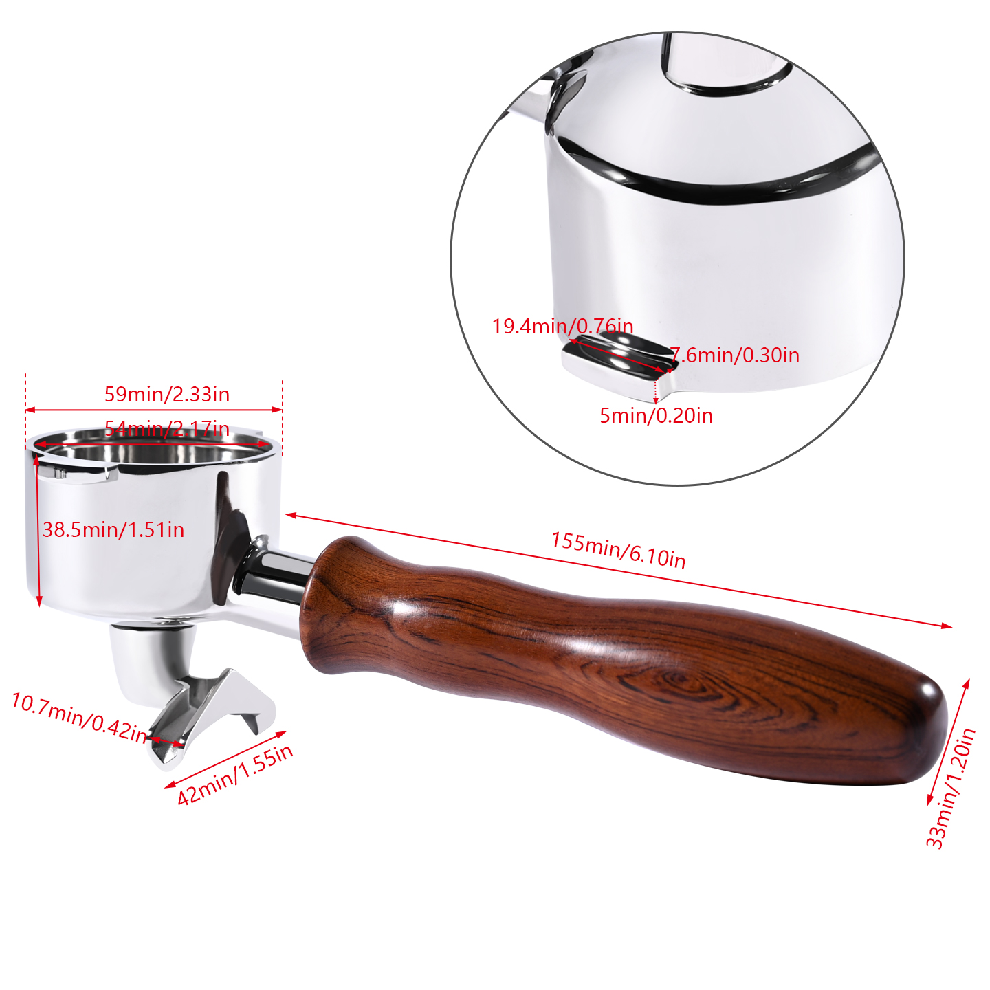 51MM Double Spout Portafilter  - Delonghi Espresso Ecp3420 ulasan dan harga