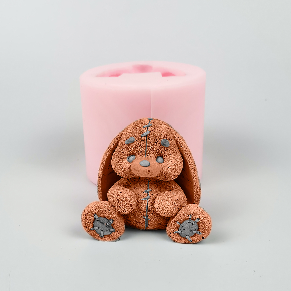 Silicone Mold 3D Cute Cartoon  - Bunny Cake Mold ulasan dan harga