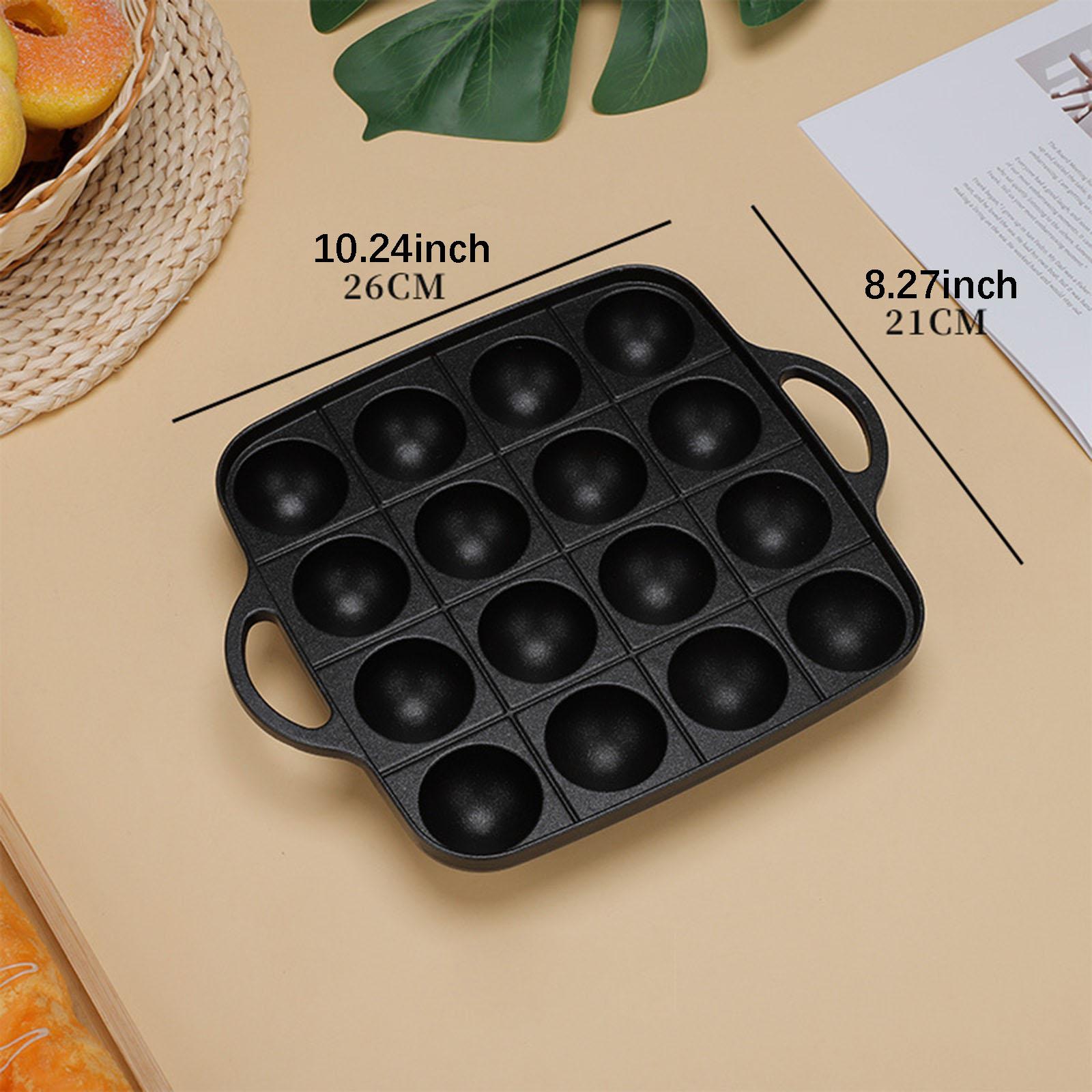 Takoyaki Grill Pan 16 Cavities - Takoyaki Grill Plate ulasan dan harga