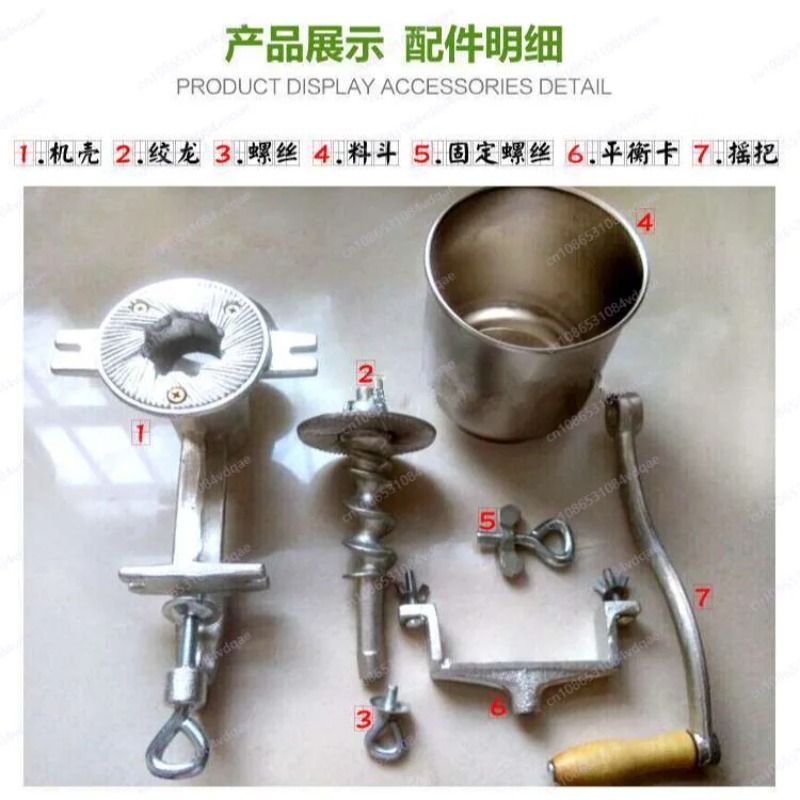Hand Grinder Household Coffee  - Cast Iron Corn ulasan dan harga
