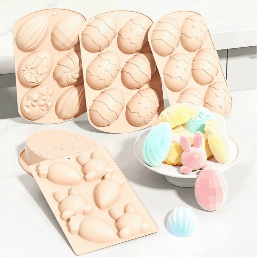 Heat-Resistant Easter Egg Bunn - Bunny Cake Mold ulasan dan harga