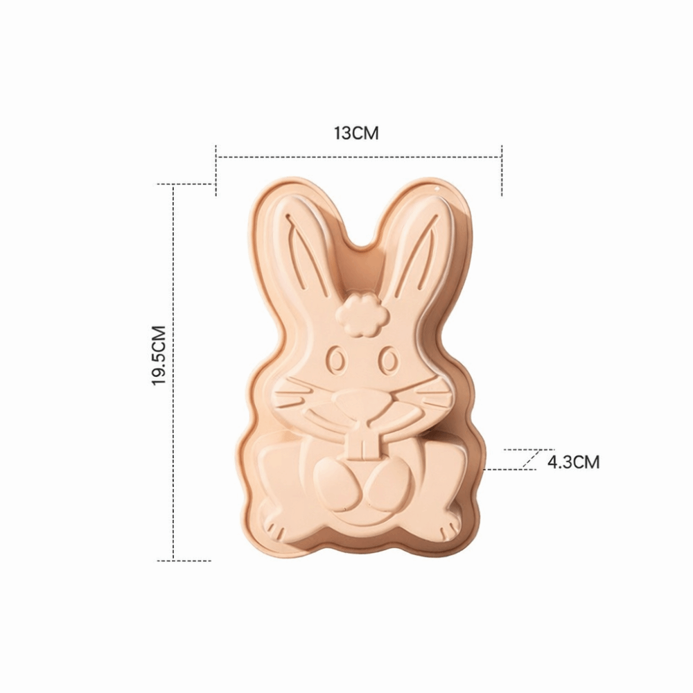 Heat-Resistant Easter Egg Bunn - Bunny Cake Mold ulasan dan harga