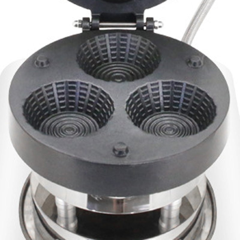Commercial Triple-Hole Ice Cre - Waffle Cone Maker ulasan dan harga
