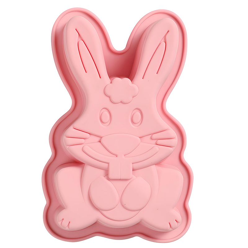Easter Bunny Chocolate Silicon - Bunny Cake Mold ulasan dan harga