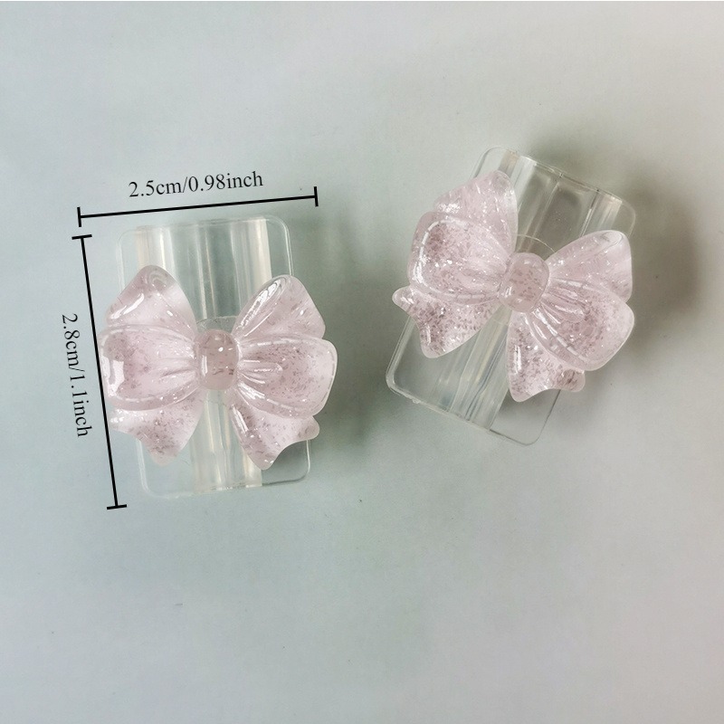 2Pcs Korean Bow INS Clear Char - Spring Roll Wrapper ulasan dan harga