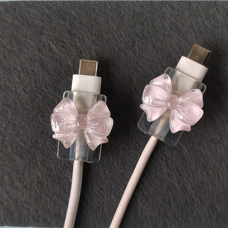 2Pcs Korean Bow INS Clear Char - Spring Roll Wrapper ulasan dan harga