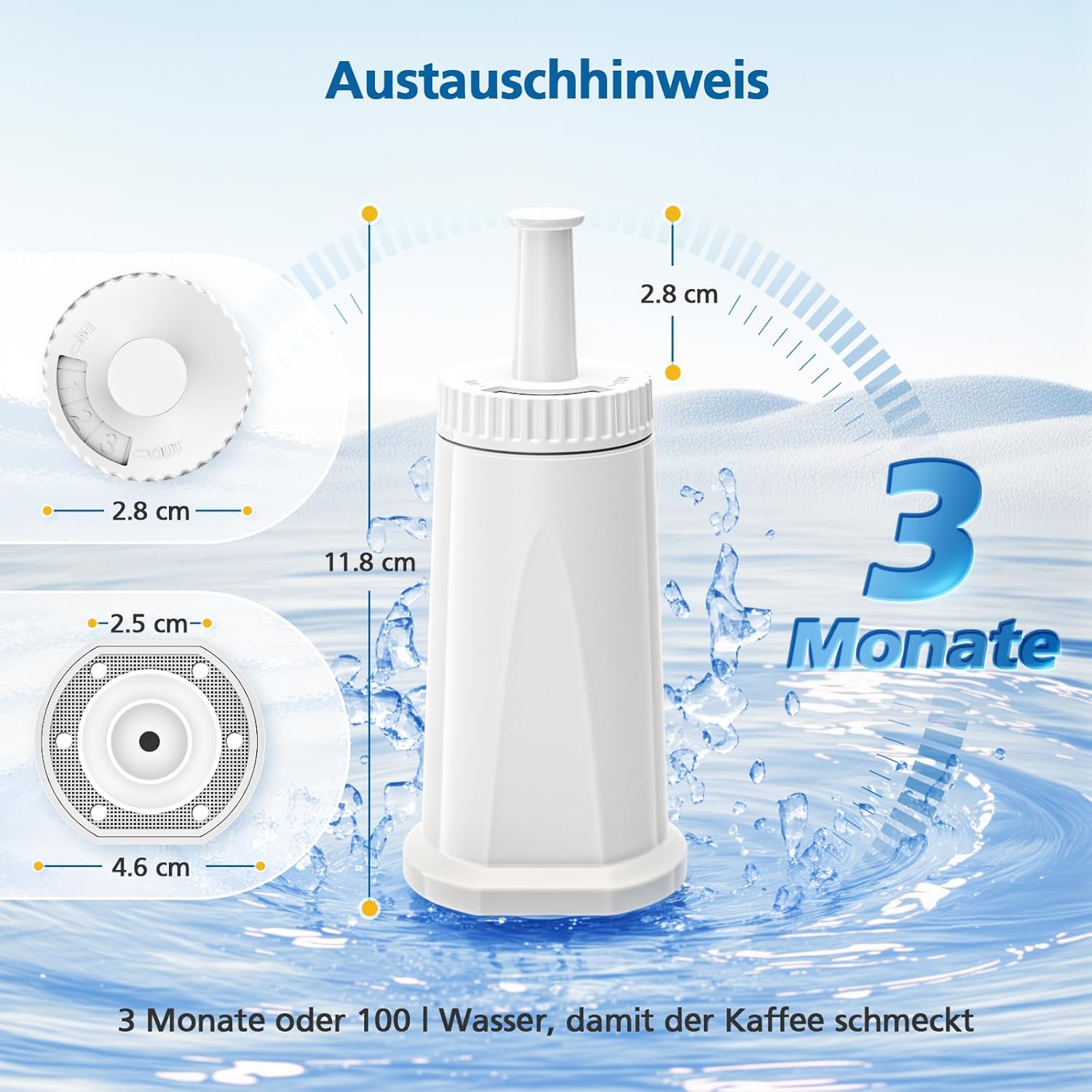 Replacement Water Filter for B - Breville Espresso Barista Touch ulasan dan harga