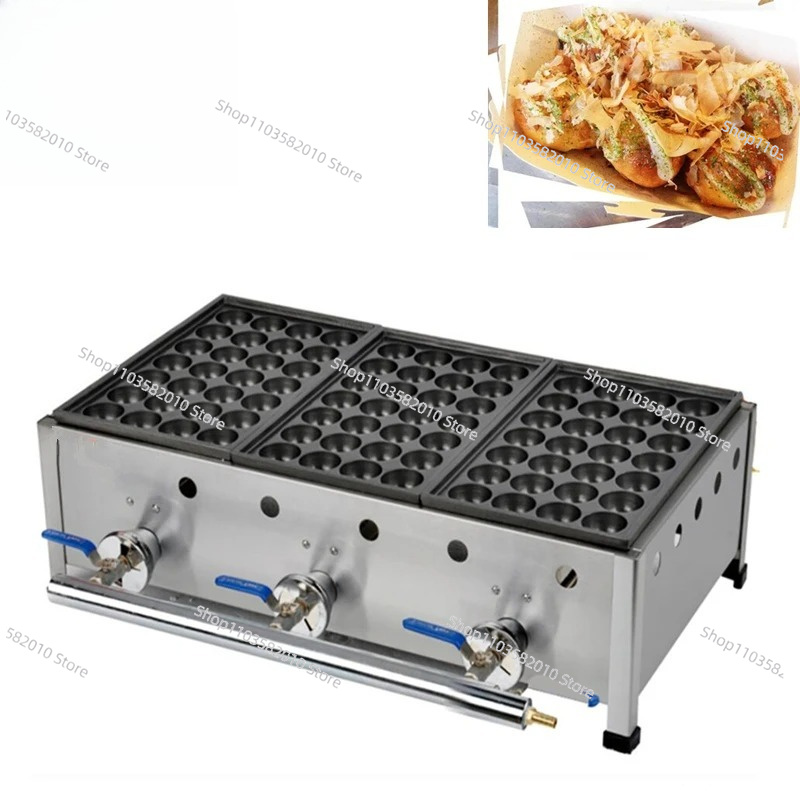 Three-Plate Gas Takoyaki Ball  - Takoyaki Grill Plate ulasan dan harga