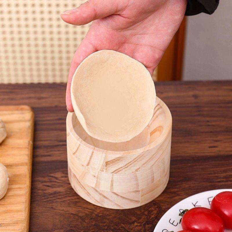 1 Set Wooden Dumpling Maker -  - Dumpling Press Set ulasan dan harga