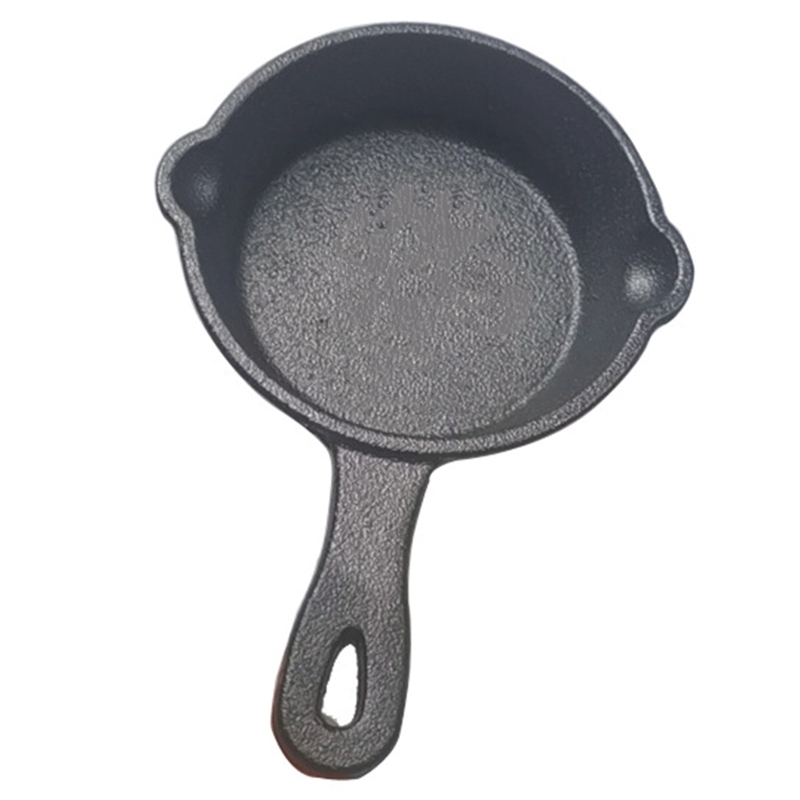 8.5cm Small Fry Pan Steak Pot  - Cast Iron Corn ulasan dan harga