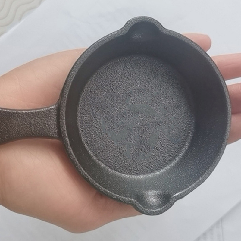 8.5cm Small Fry Pan Steak Pot  - Cast Iron Corn ulasan dan harga