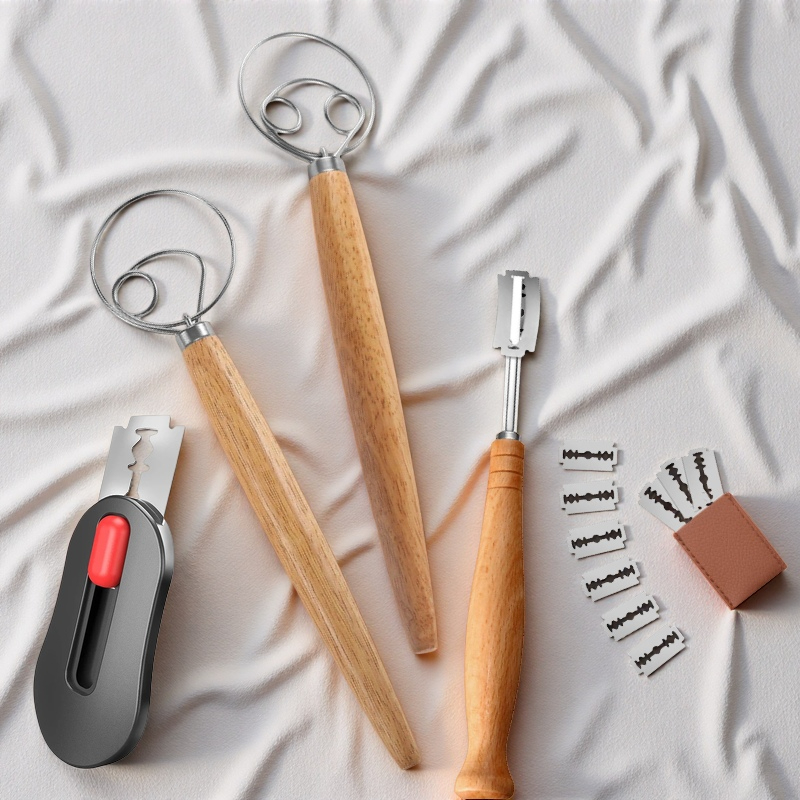 Kitchen Bread Cutter Set Cake  - Danish Pancake Pan ulasan dan harga