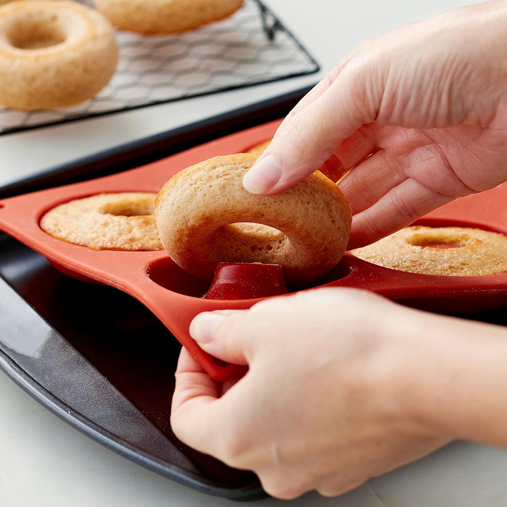 Donut Pan Silicone Baking Mold - Donut Mold Silicone ulasan dan harga
