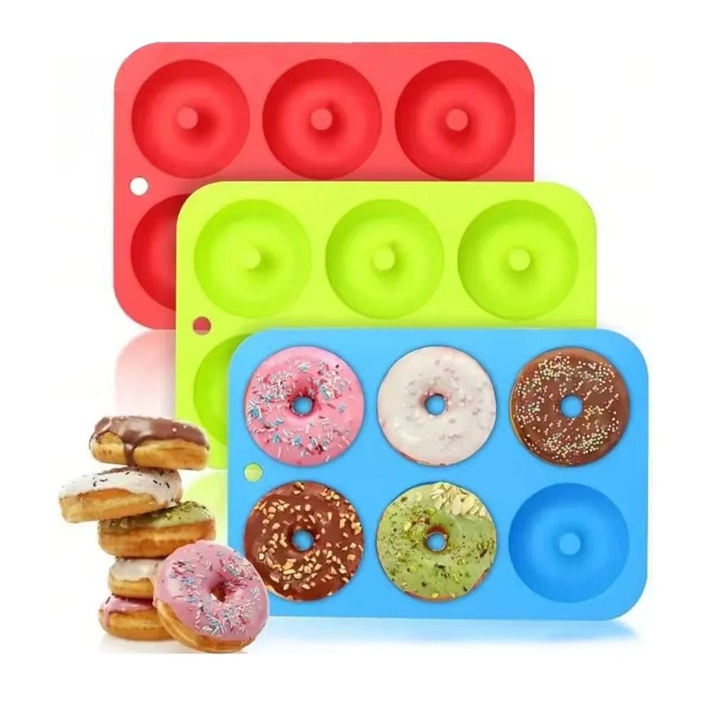 New Silicone Donut Mold Non-St - Donut Mold Silicone ulasan dan harga