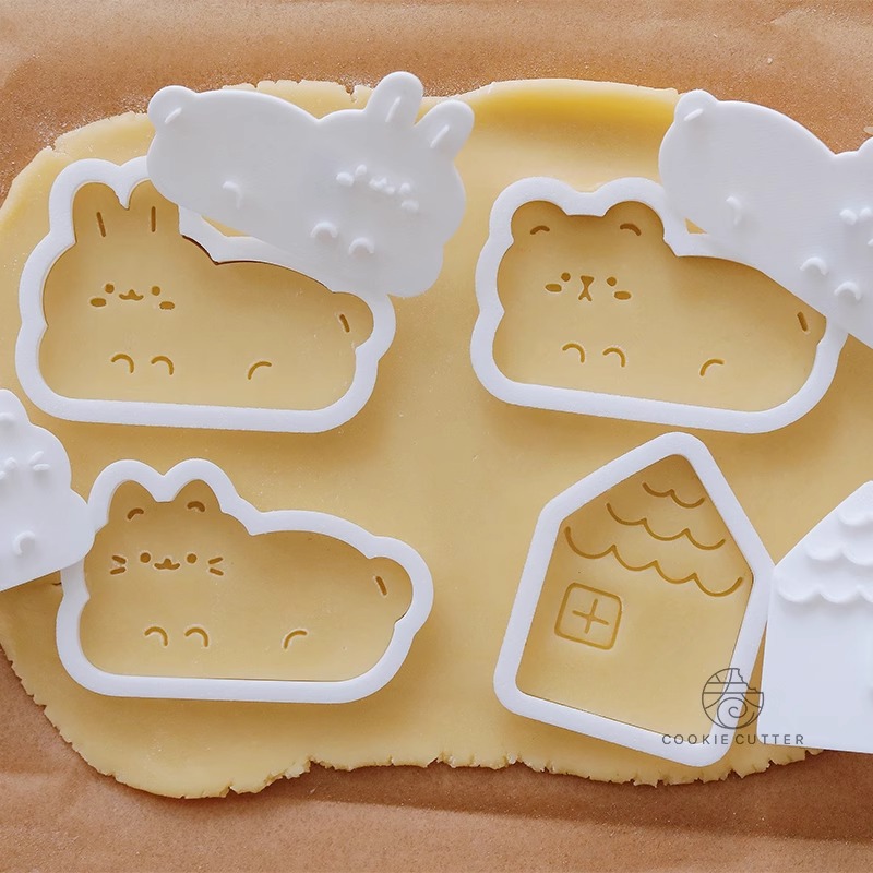 Cartoon Animals Cookie Cutter  - Bunny Cake Mold ulasan dan harga