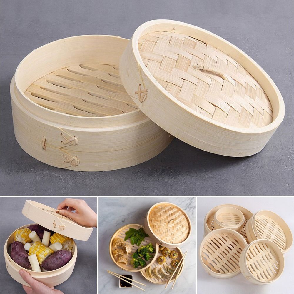Chinese Steamer Bamboo Steamer - Bao Steamer Bamboo ulasan dan harga
