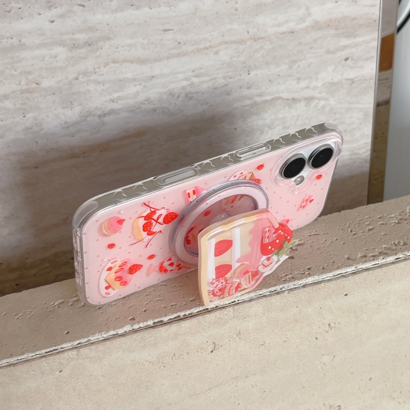 Cute Strawberry Cake Shaking B - Taco Stand Holder ulasan dan harga