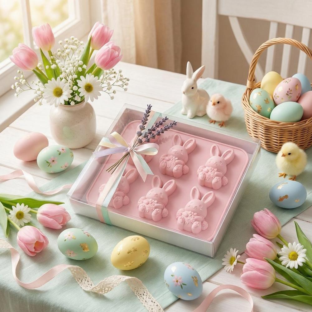 Easter Ice Tray Mold Easter Bu - Bunny Cake Mold ulasan dan harga