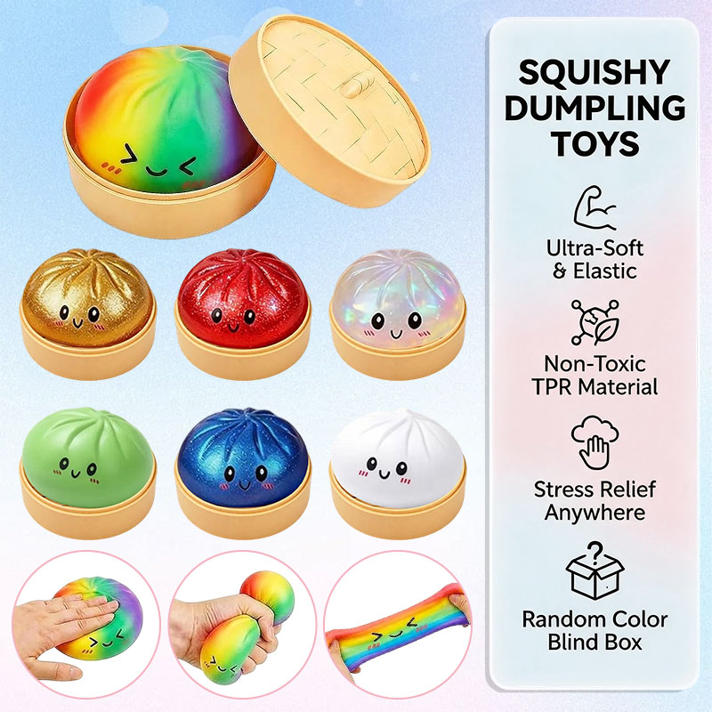 Glitter Bao Bun Squeeze Toy Ka - Bao Steamer Bamboo ulasan dan harga
