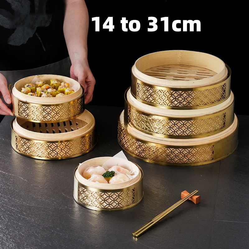 Chinese Bamboo Dimsum Lid Dump - Bao Steamer Bamboo ulasan dan harga