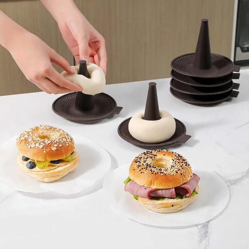 6Pcs Baking Mold Bread Donut P - Donut Mold Silicone ulasan dan harga