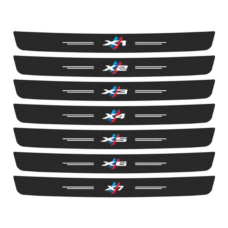 1PC Car Trunk Door Sill Protec - Crepe Pan Carbon ulasan dan harga
