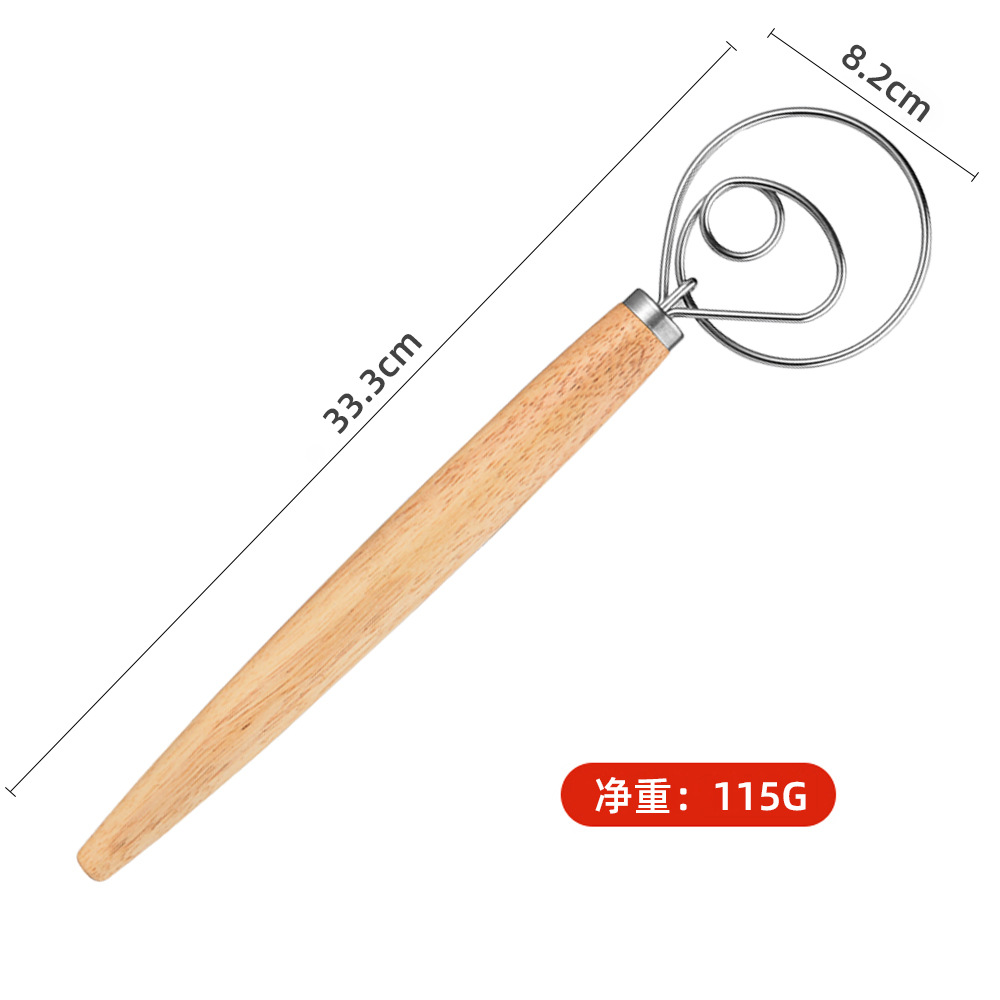13inch Danish Dough Whisk Stai - Danish Pancake Pan ulasan dan harga