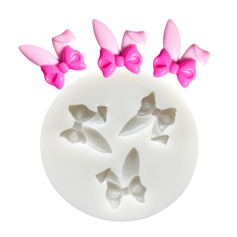 Easter Bunny Ears Silicone Sug - Bunny Cake Mold ulasan dan harga
