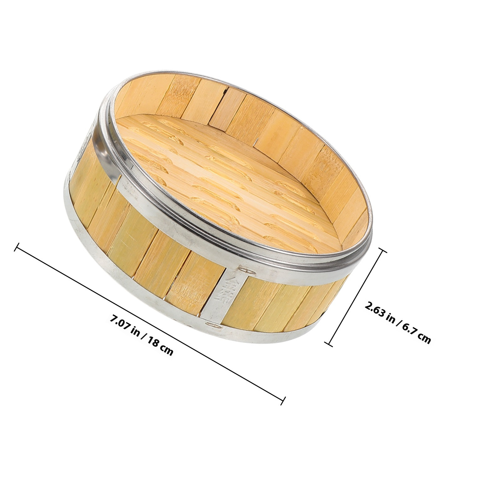 18Cm Handmade Bamboo Steamer B - Bao Steamer Bamboo ulasan dan harga