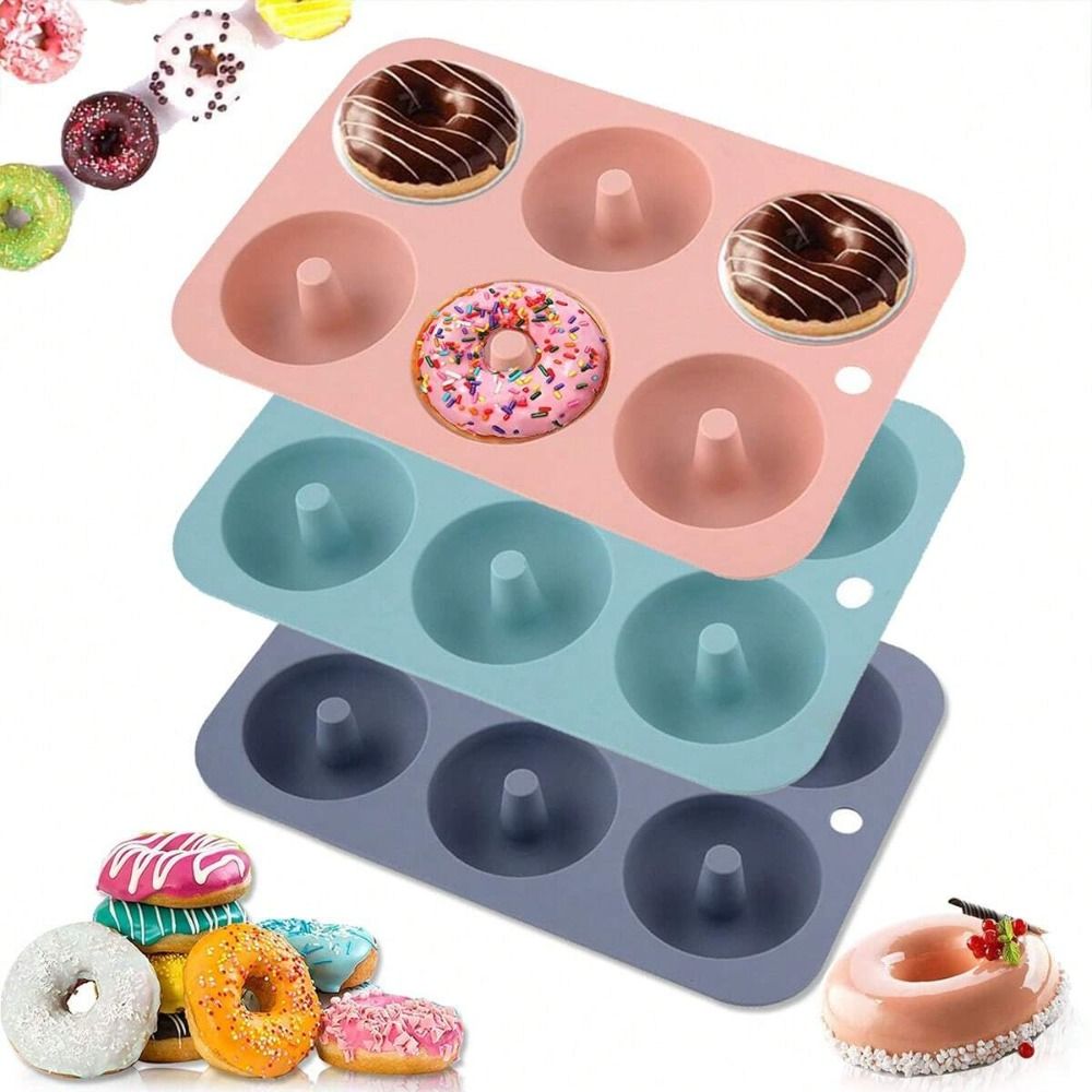New Silicone Donut Mold Non-St - Donut Mold Silicone ulasan dan harga
