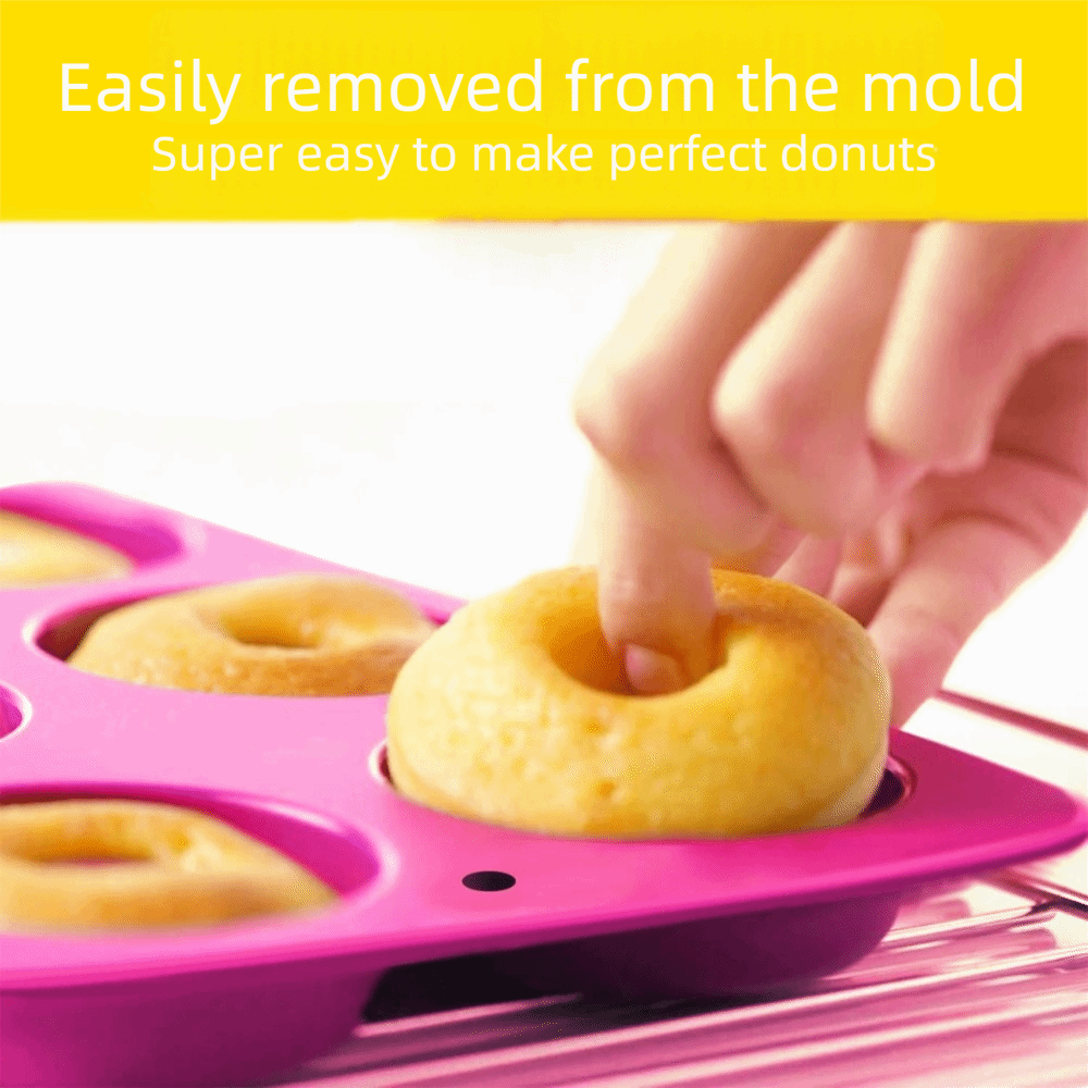 New Silicone Donut Mold Non-St - Donut Mold Silicone ulasan dan harga