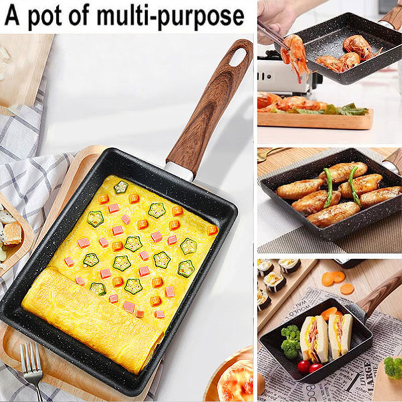 Tamagoyaki Japanese Omelette P - Egg Waffle Pan ulasan dan harga