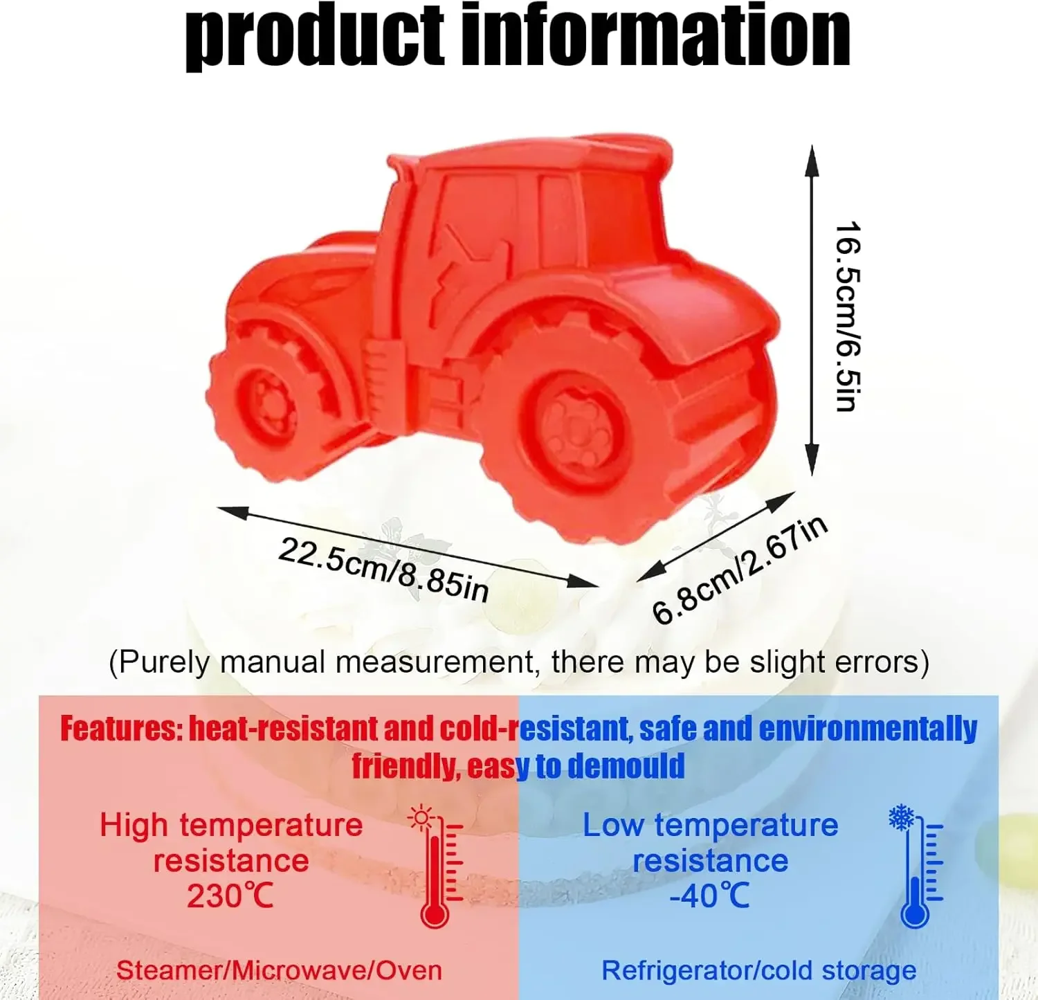 3D Tractor Silicone Baking Mou - Bunny Cake Mold ulasan dan harga