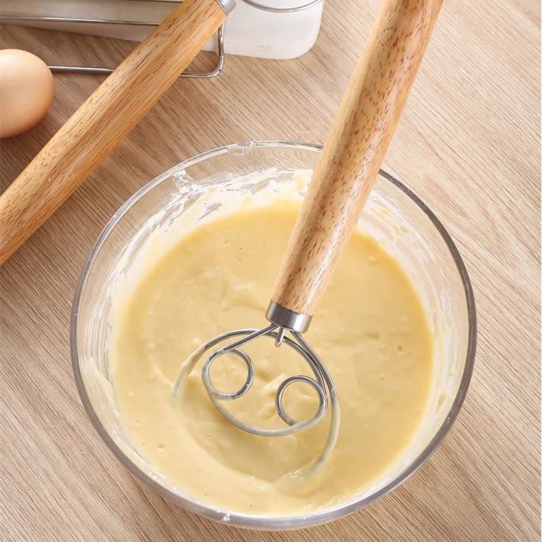 304 Stainless Steel Dough Whis - Danish Pancake Pan ulasan dan harga