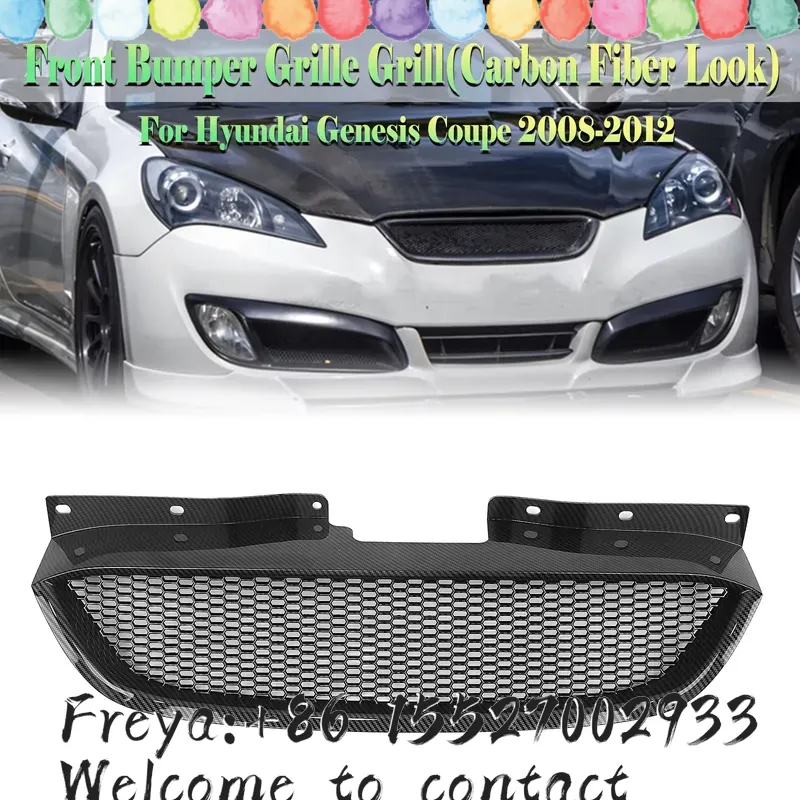 Front Grille Grill For Genesis - Crepe Pan Carbon ulasan dan harga