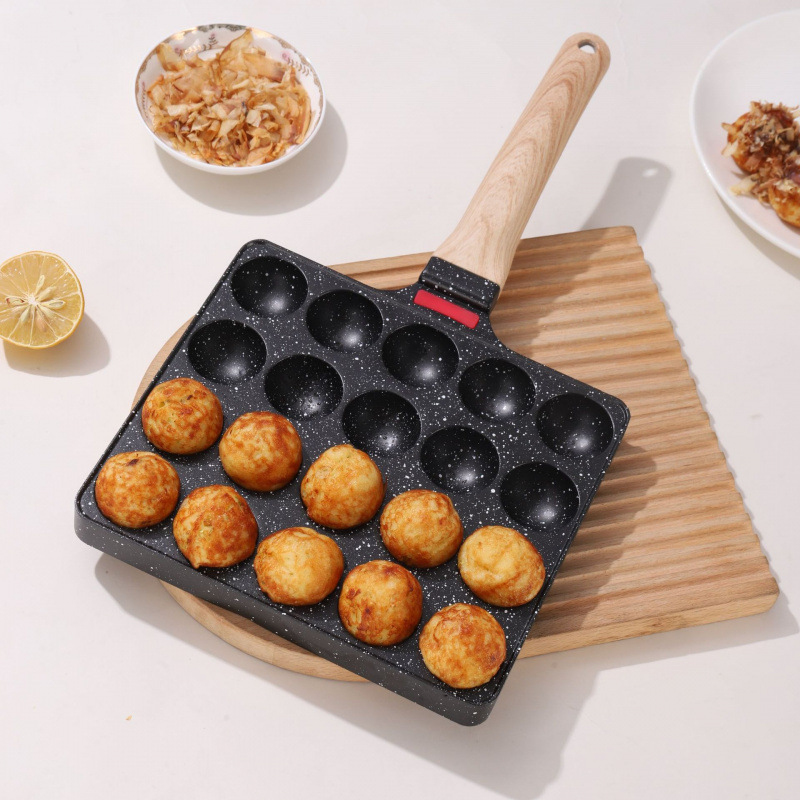 20-Hole Takoyaki Pan, Non-Stic - Takoyaki Grill Plate ulasan dan harga