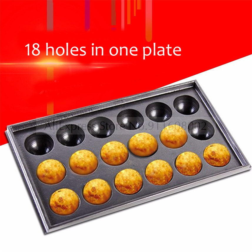 1 Piece Octopus Balls Plate No - Takoyaki Grill Plate ulasan dan harga