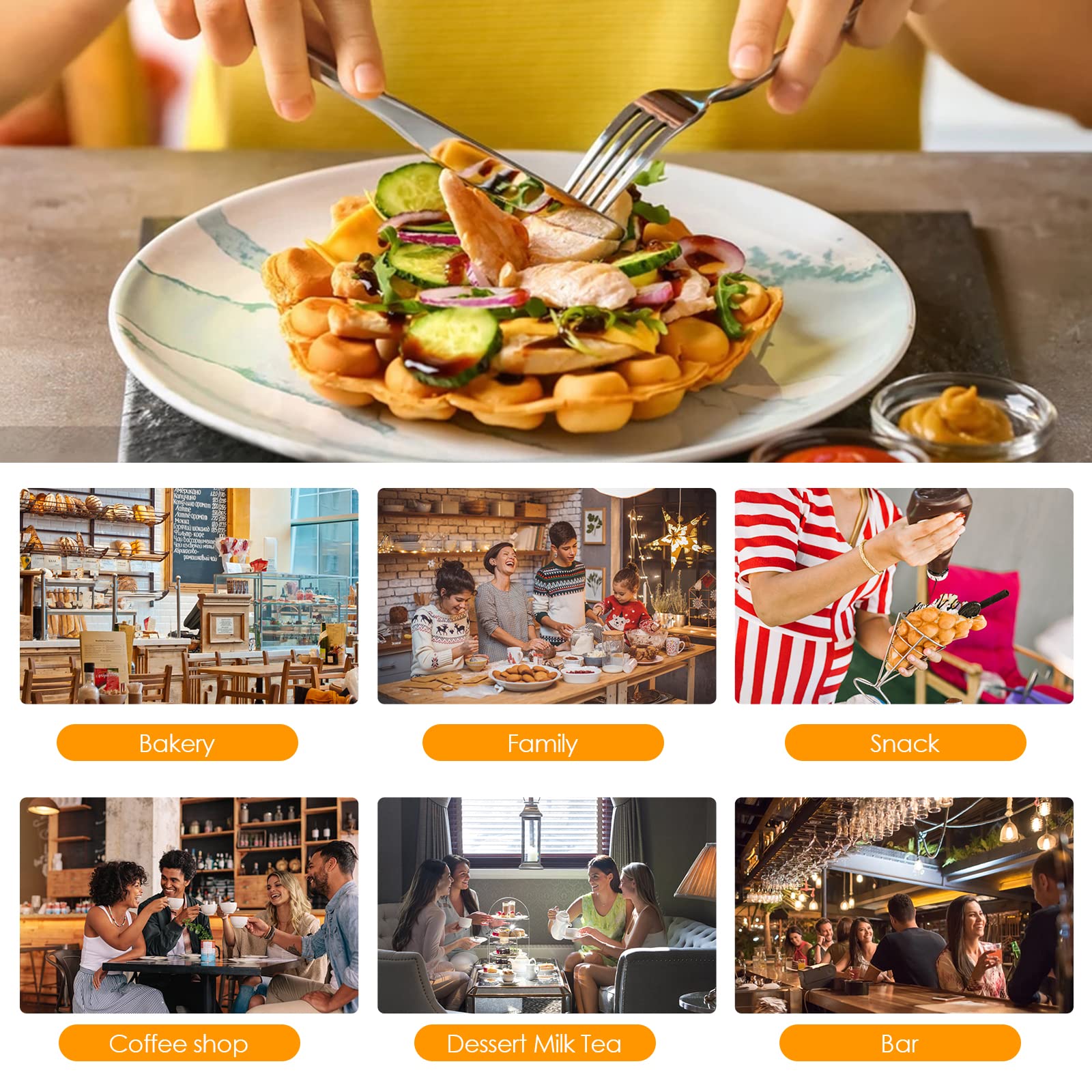 New Household Electric Non-Sti - Waffle Cone Maker ulasan dan harga