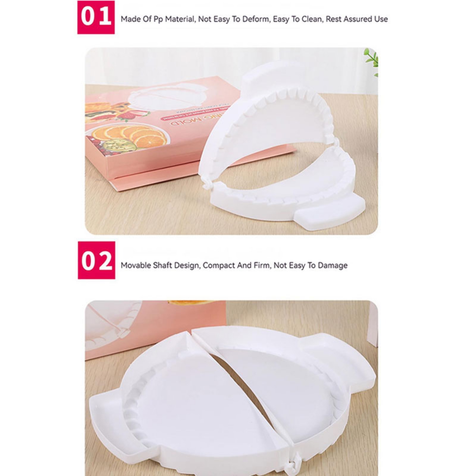 JJYY Upgrade Diy Dumpling Mold - Dumpling Press Set ulasan dan harga