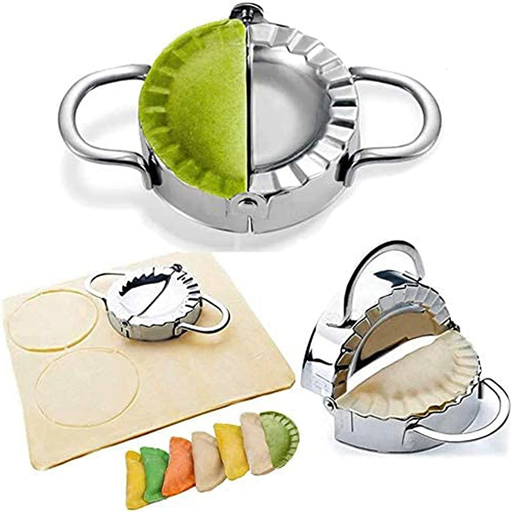 Stainless Steel Dumpling Mold  - Dumpling Press Set ulasan dan harga