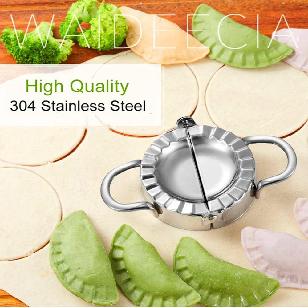 Stainless Steel Dumpling Mold  - Dumpling Press Set ulasan dan harga