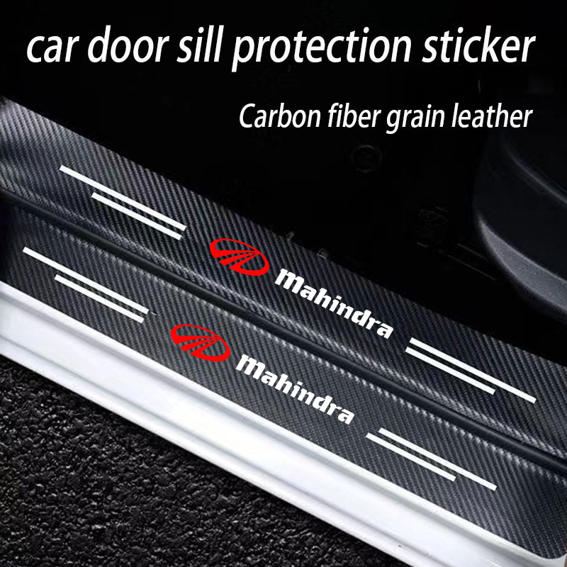 Car Door Protector Plate Stick - Crepe Pan Carbon ulasan dan harga
