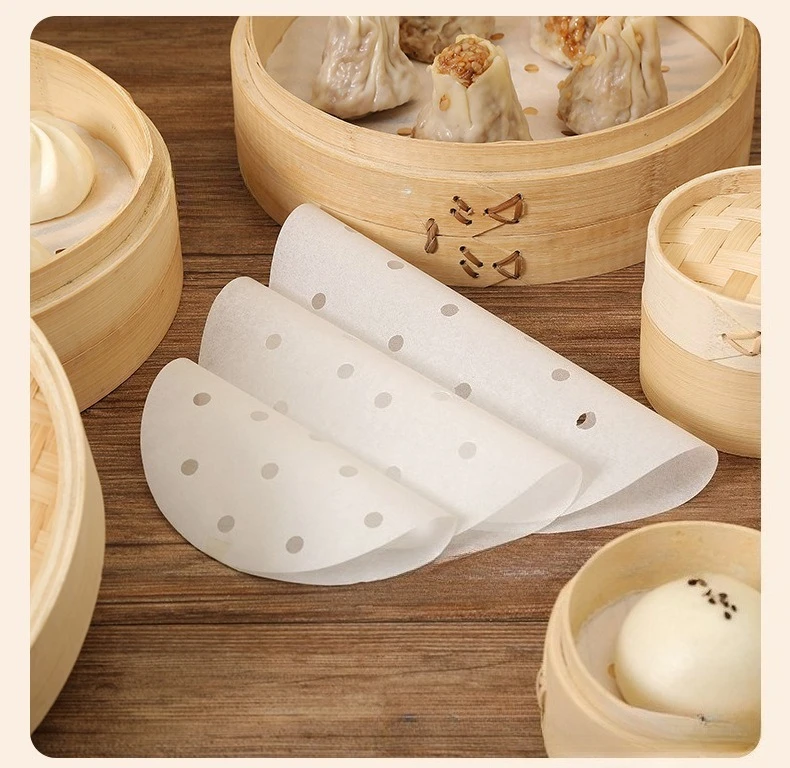 100Pcs Food Grade Disposable S - Bao Steamer Bamboo ulasan dan harga