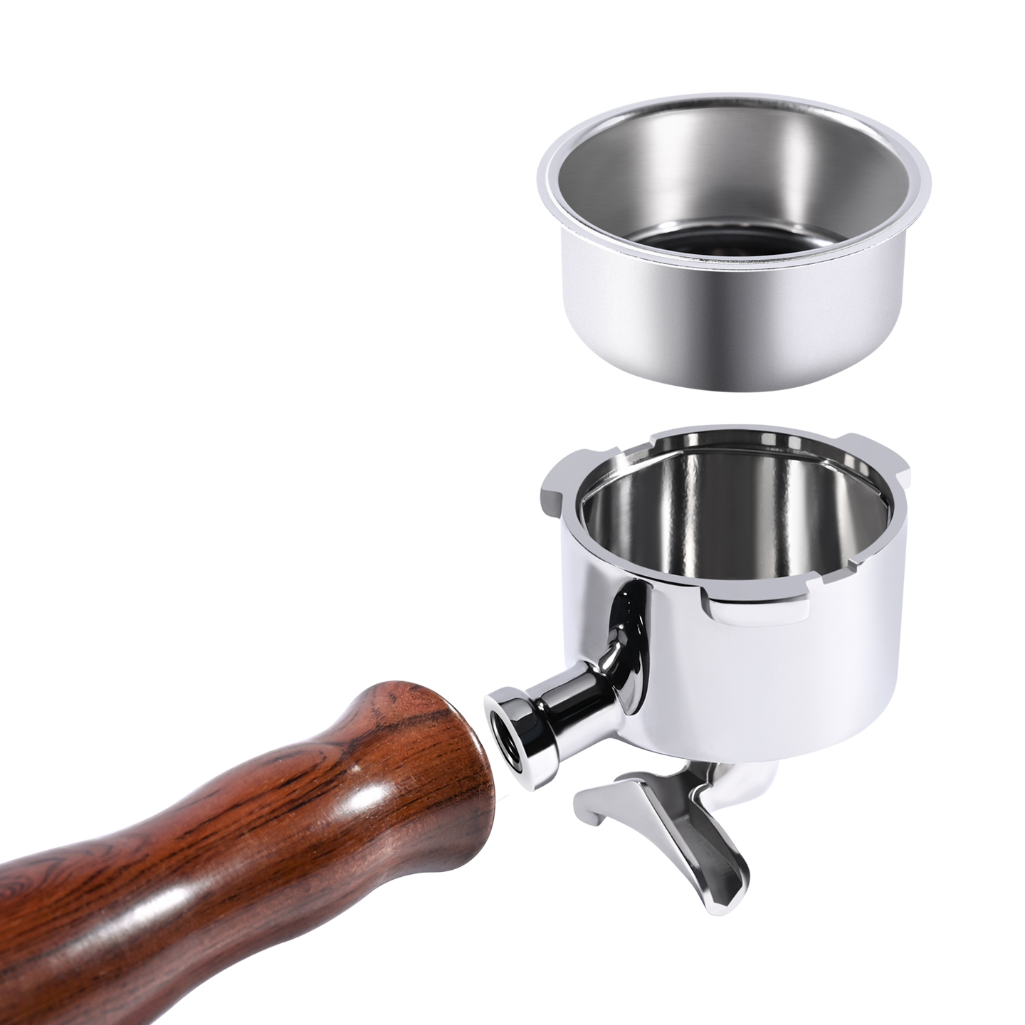 51mm Double Spout Coffee Porta - Delonghi Espresso Magnifica ulasan dan harga