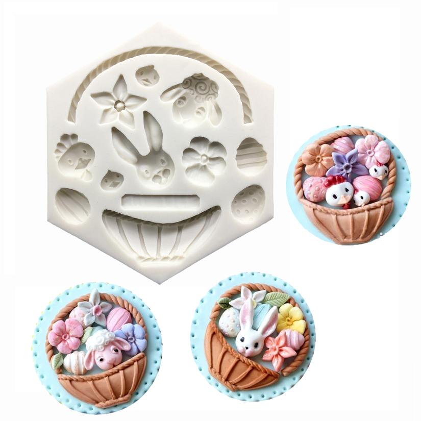 Easter Bunny Silicone Mold Fon - Bunny Cake Mold ulasan dan harga