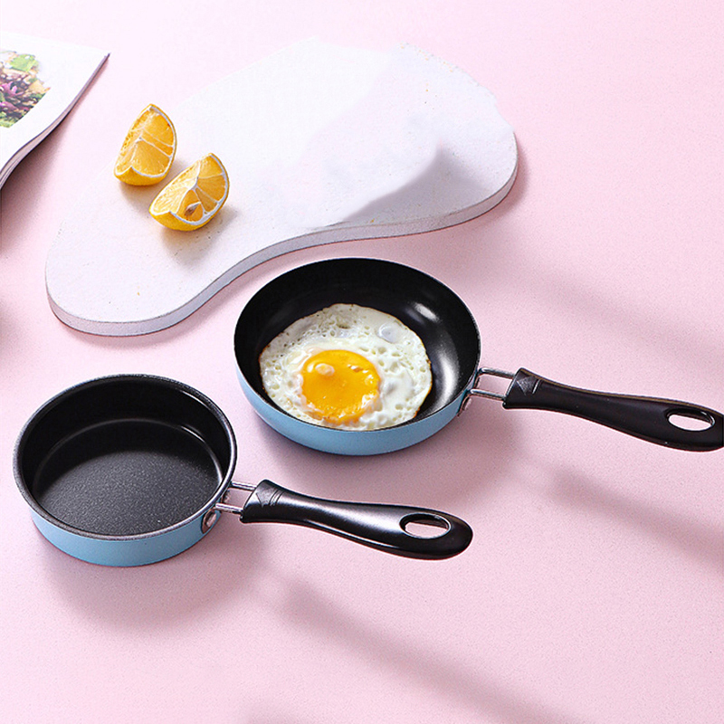 12cm Mini Frying Pan Stainless - Egg Waffle Pan ulasan dan harga