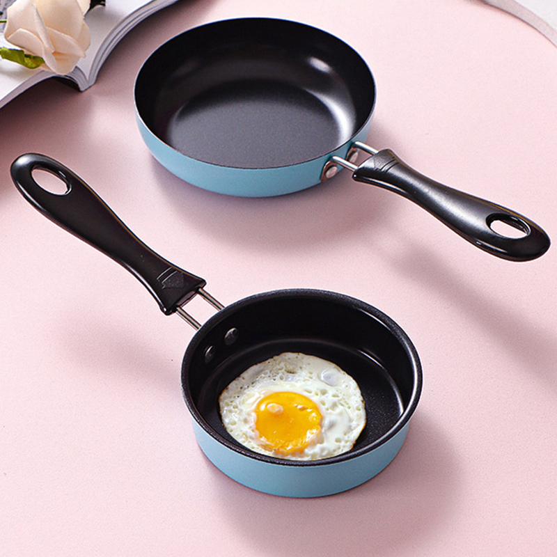 12cm Mini Frying Pan Stainless - Egg Waffle Pan ulasan dan harga