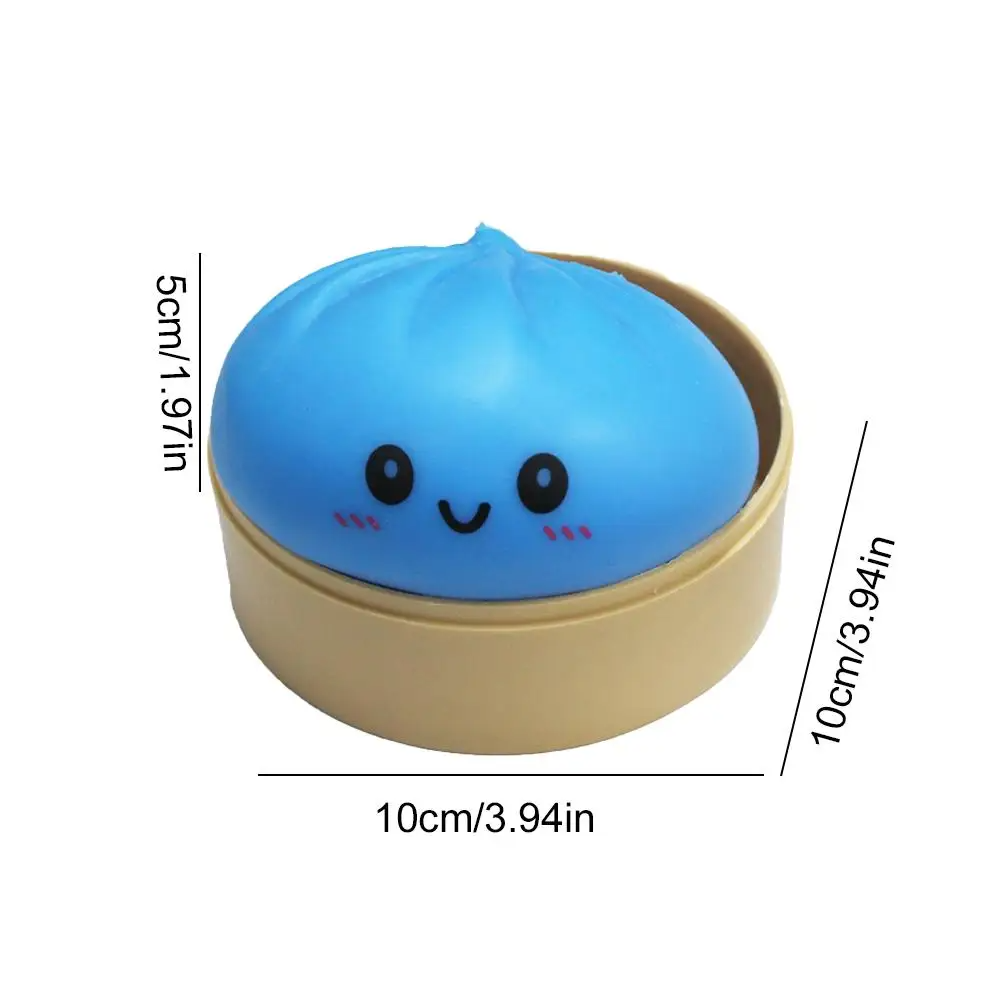 Blue Cartoon Bao Bun Slow Rebo - Bao Steamer Bamboo ulasan dan harga